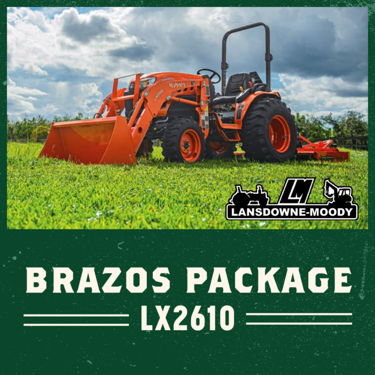 Picture of the brazos tractor package