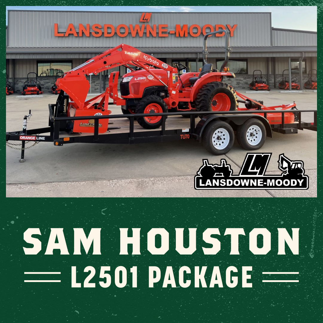 Picture of the Sam Houston Tractor Package